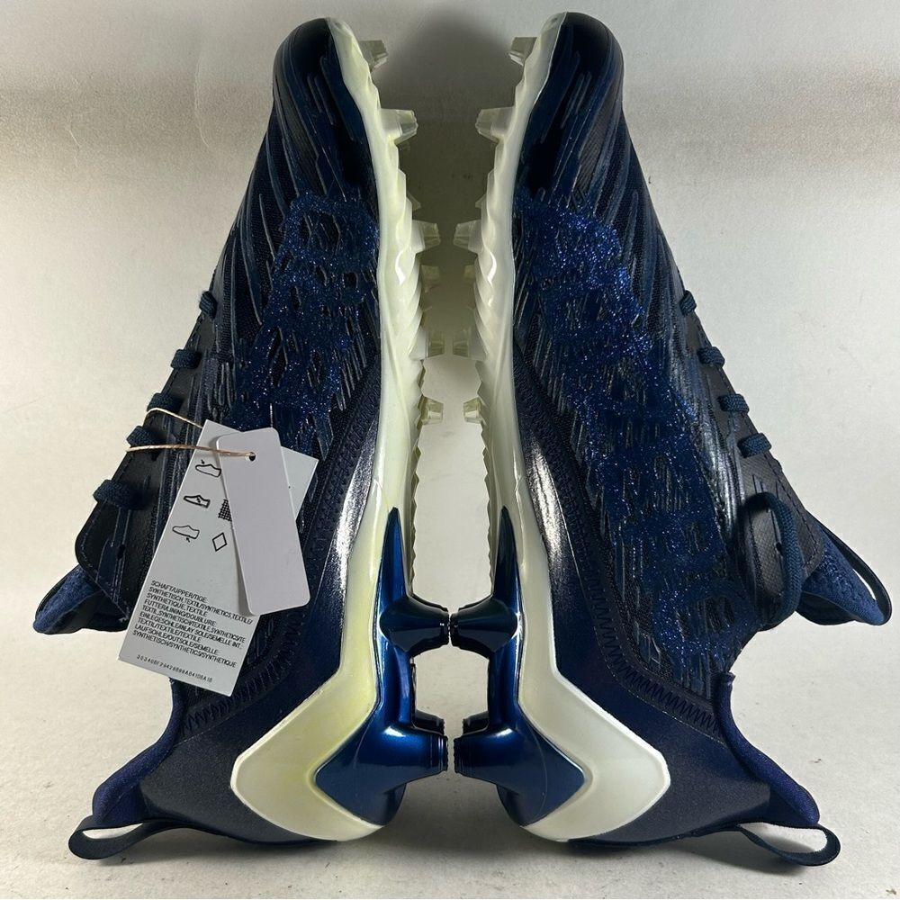 Adidas Adizero Men’s Football Cleats Dark Blue Size 14 HR1604 - Picture 6 of 8